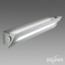 Cover lampa ścienna / sufitowa 2x28W T5 230V srebrna